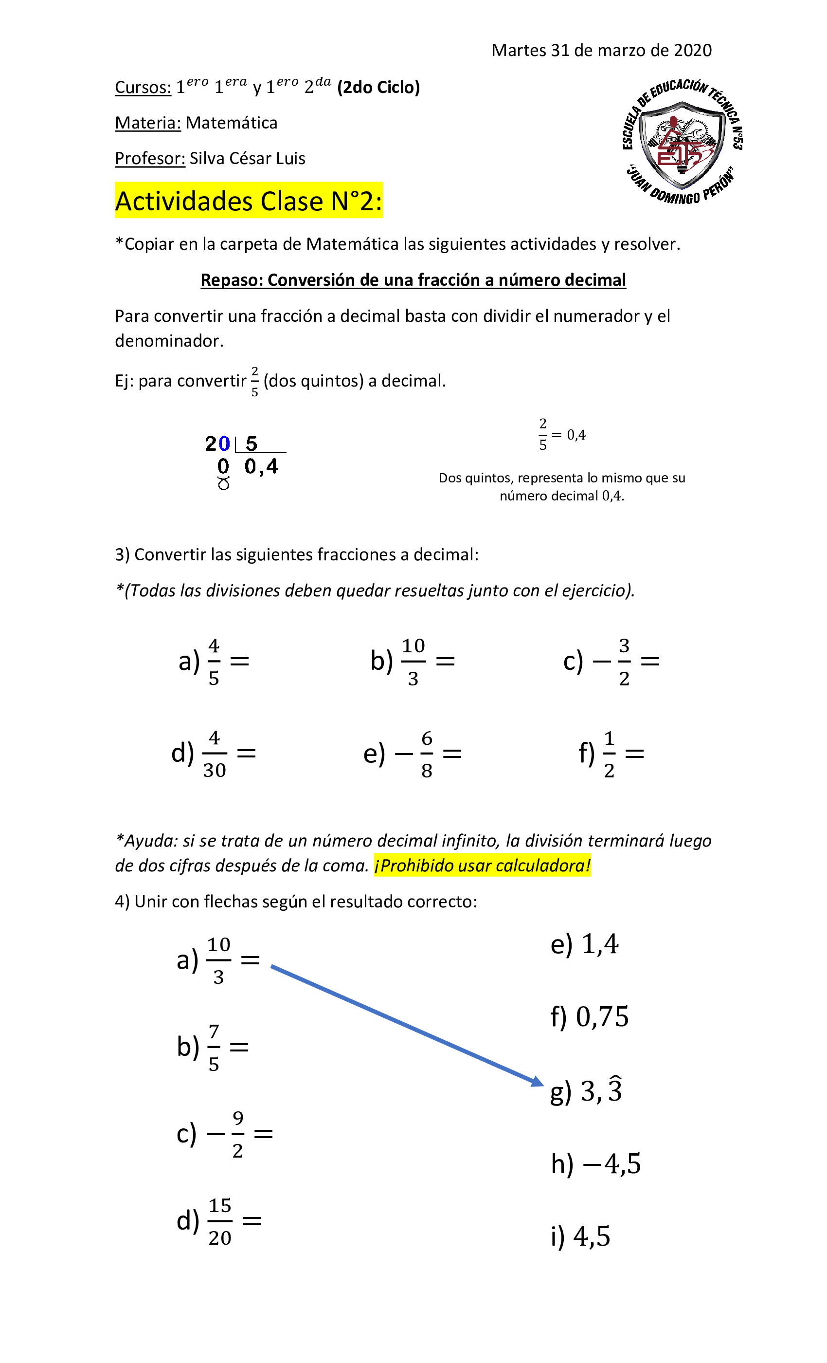 Clase 2 -Única Parte