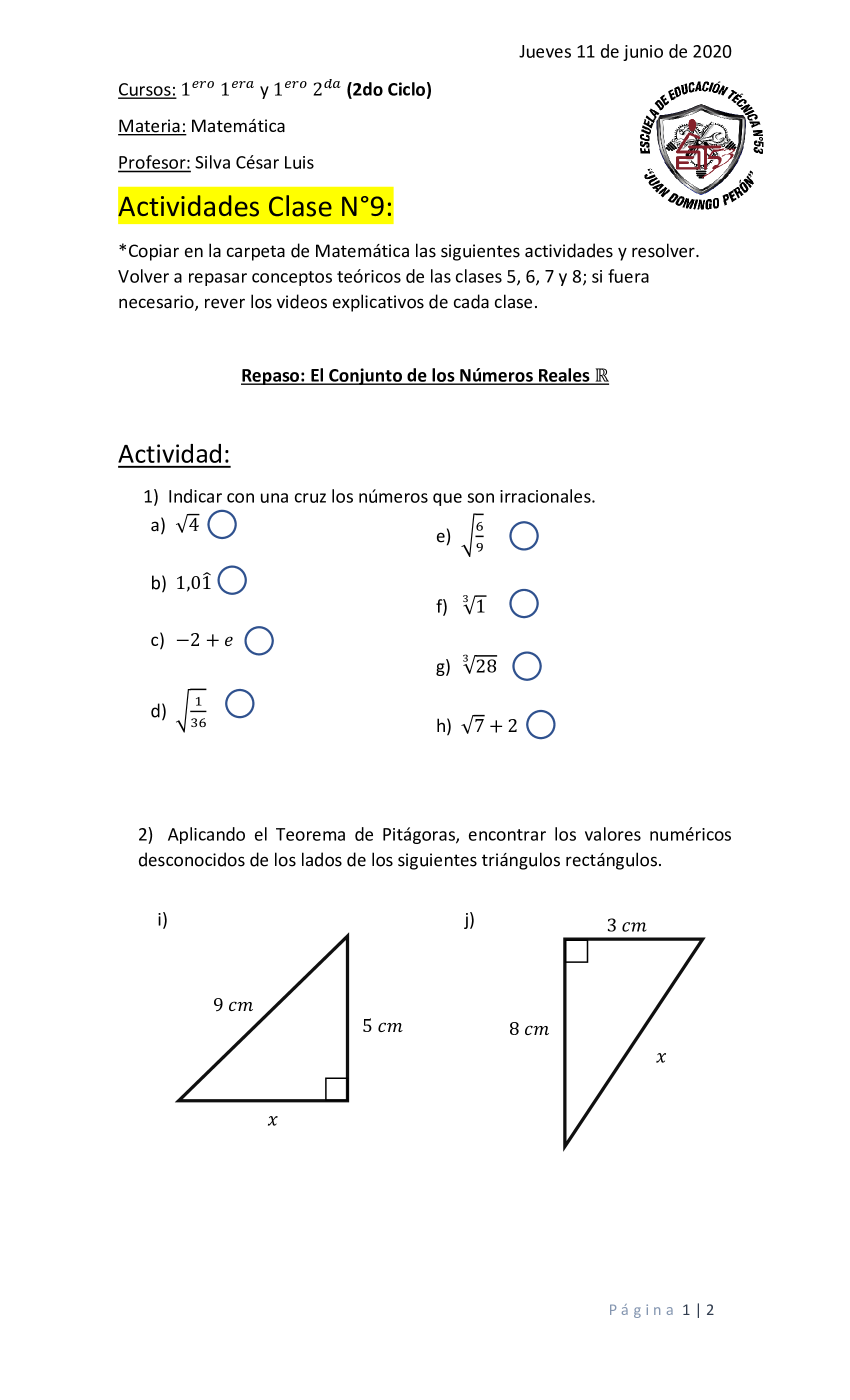 Clase 9 - Parte 1