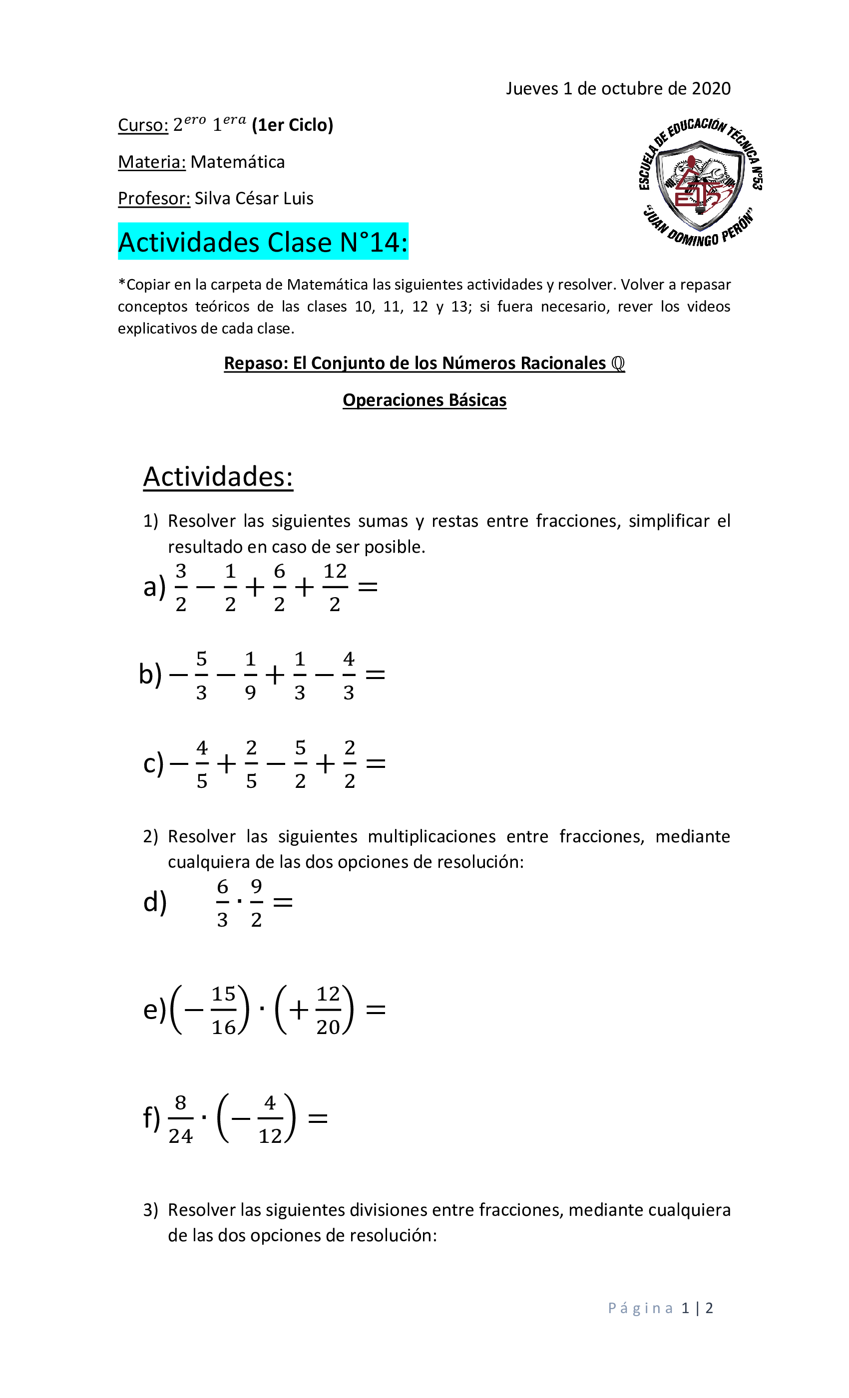 Clase 14 - Parte 1