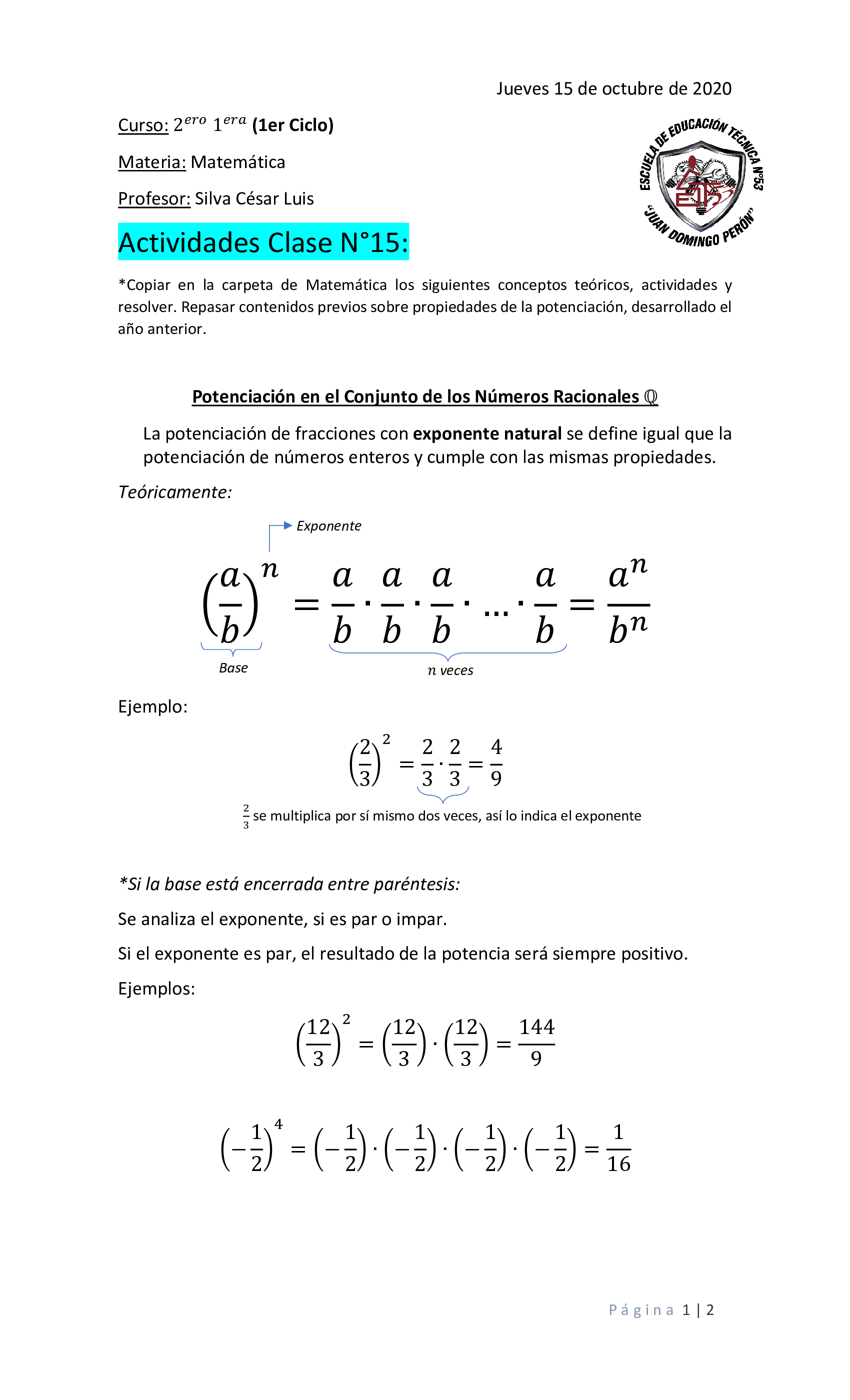 Clase 15 - Parte 1