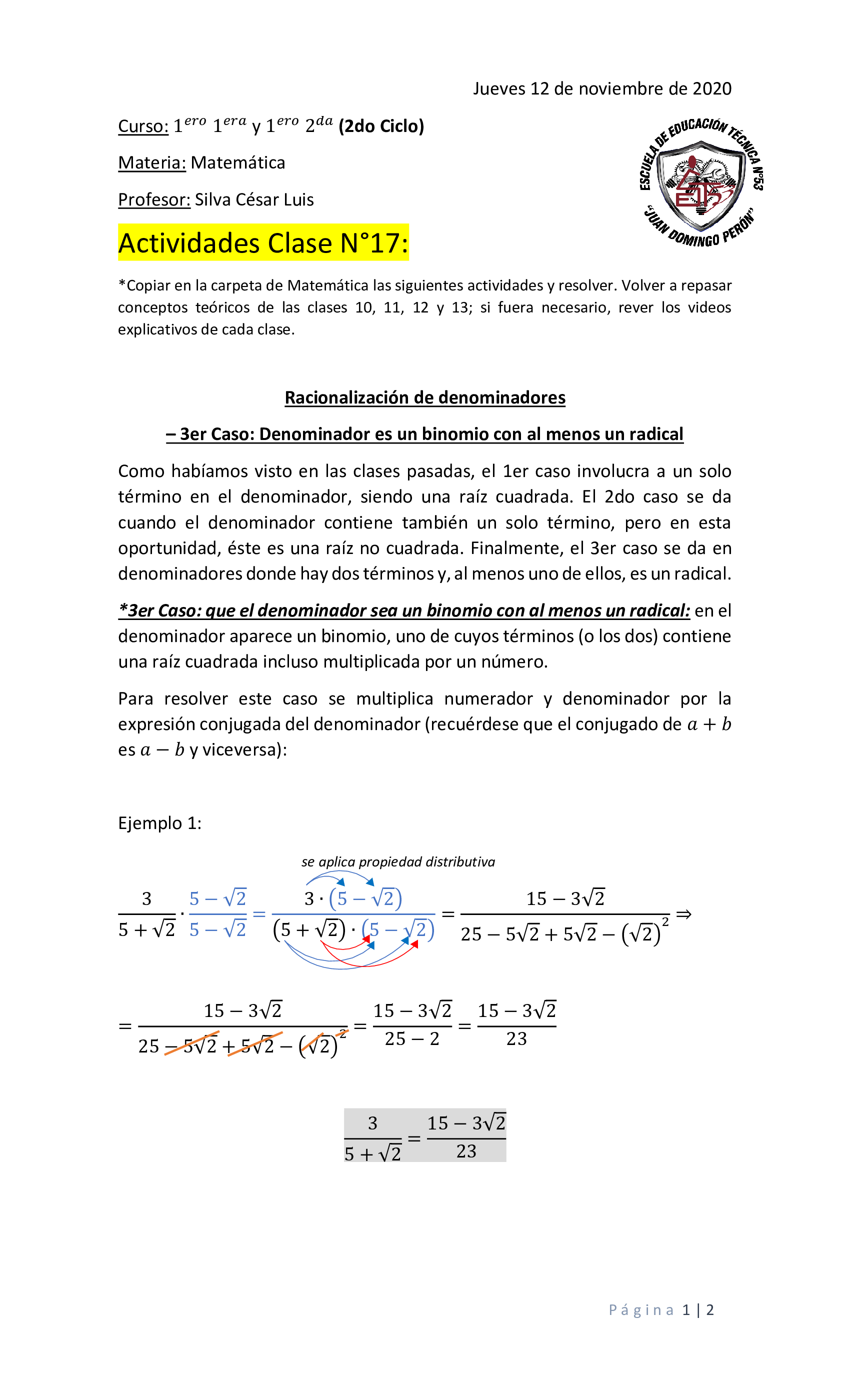Clase 17 - Parte 1