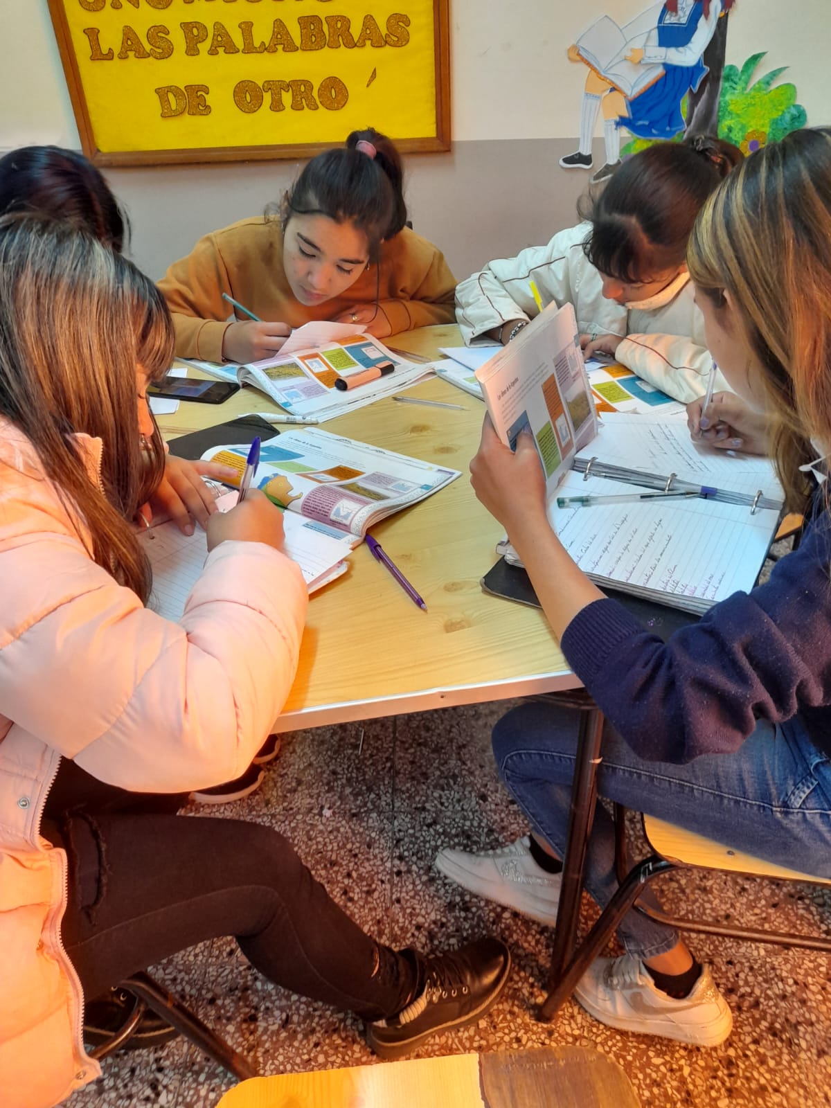 Estudiantes del 2 año