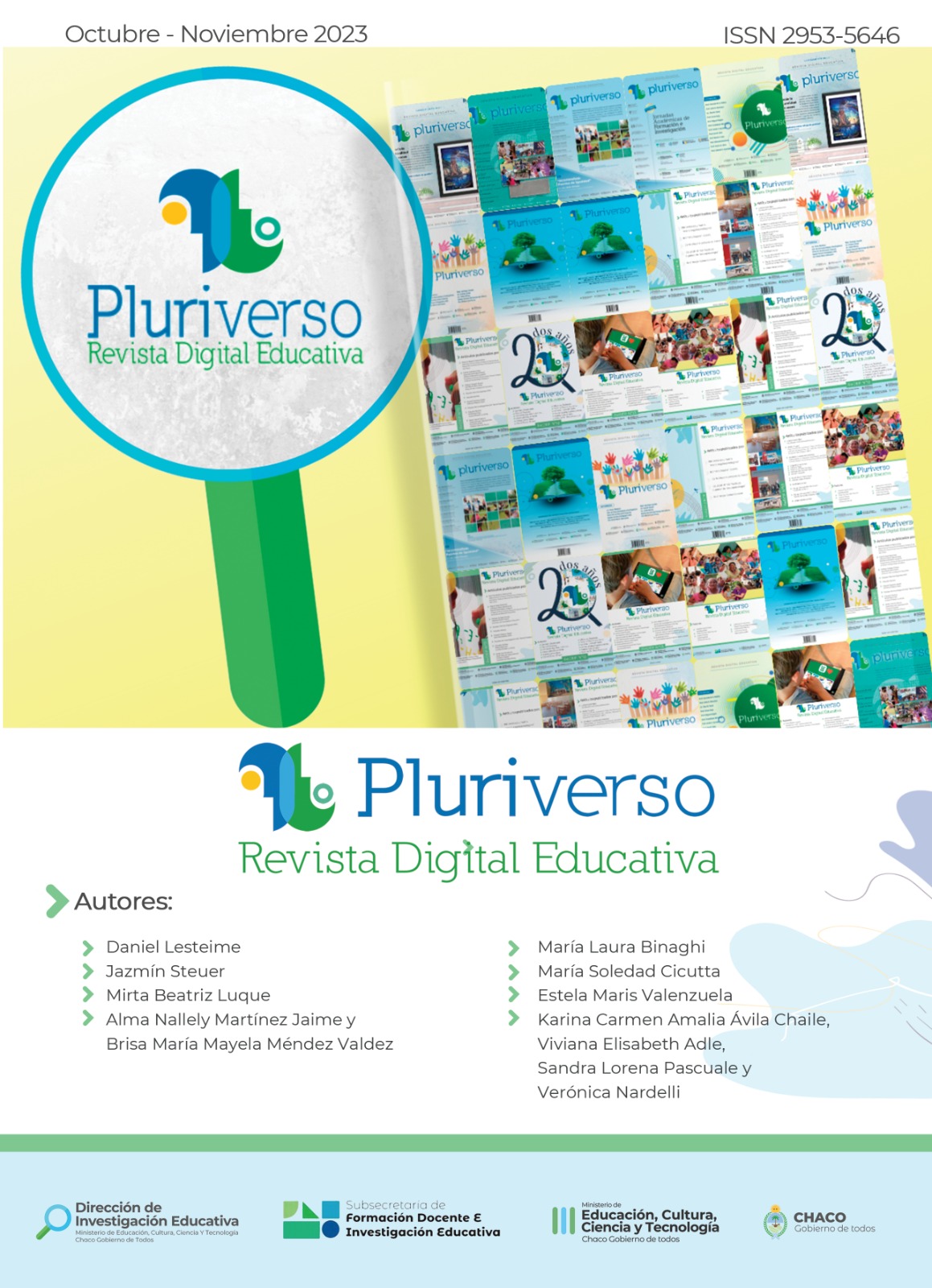 Tapa N° 16 Revista Digital Educativa Pluriverso