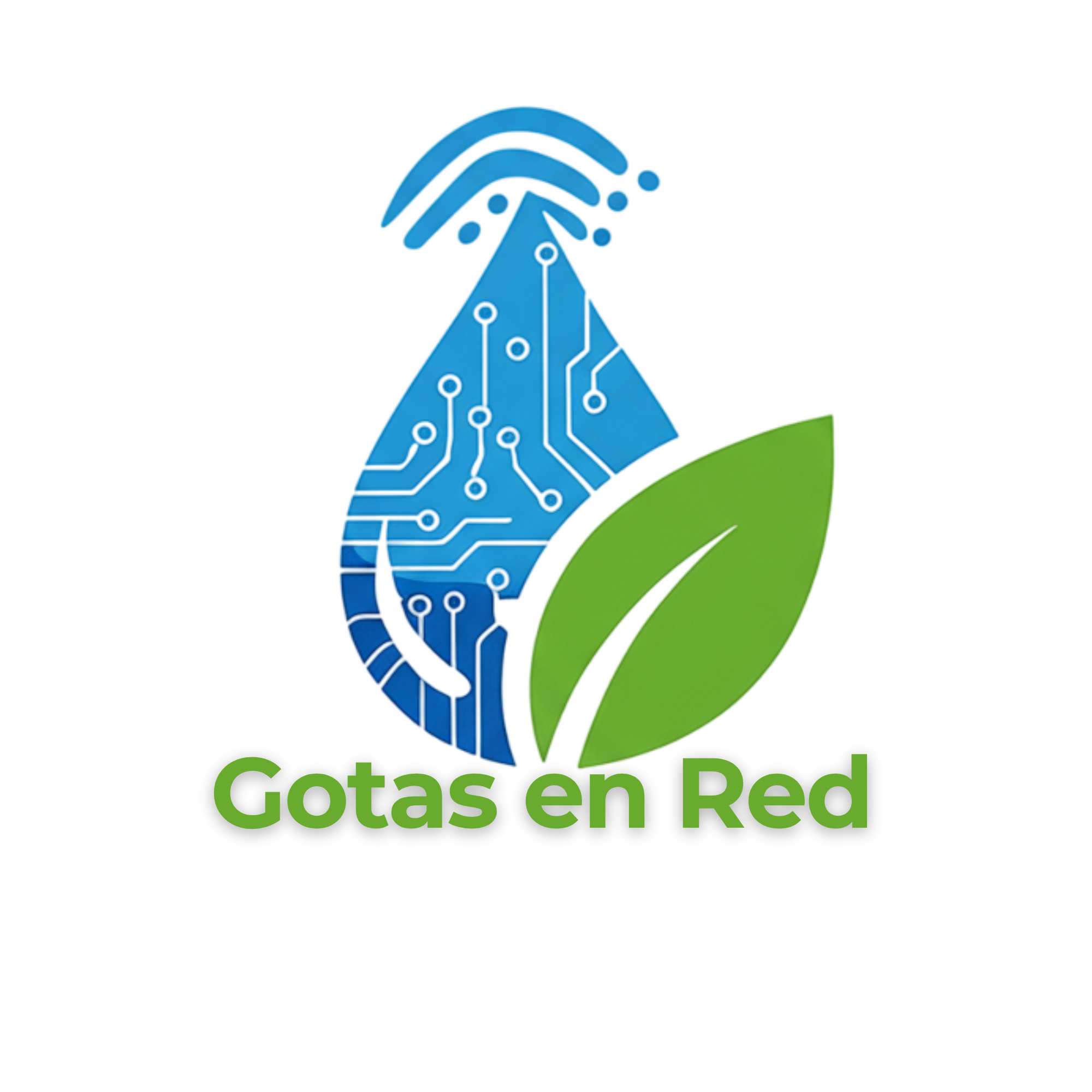 logo gotas en red
