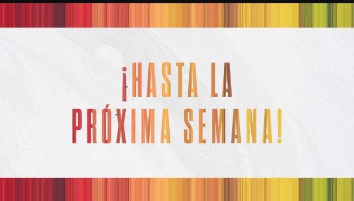 Hasta la próxima semana!