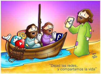 usemos las redes para pescar hombres