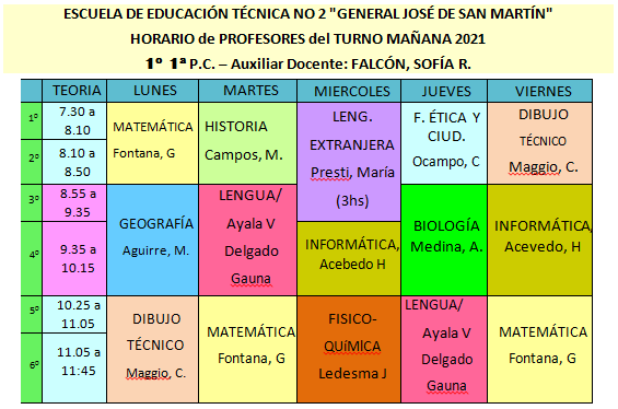 HORARIO