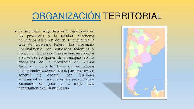 Organización territorial