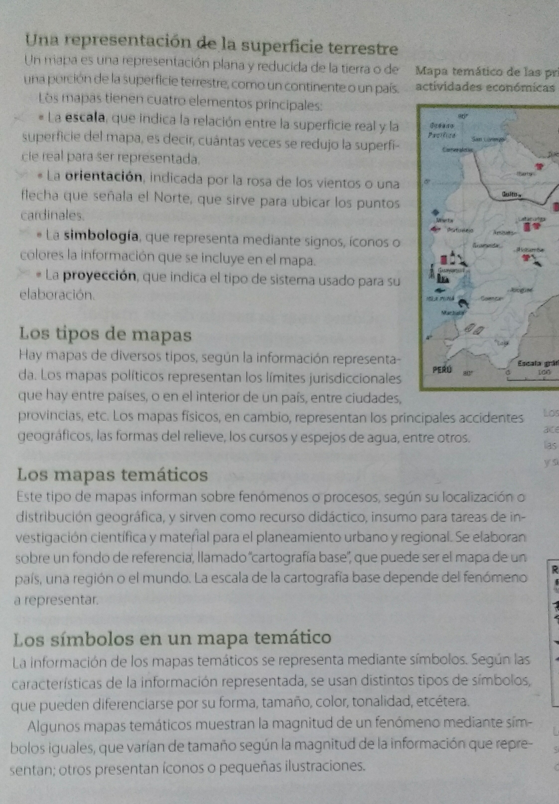 Los Mapas...