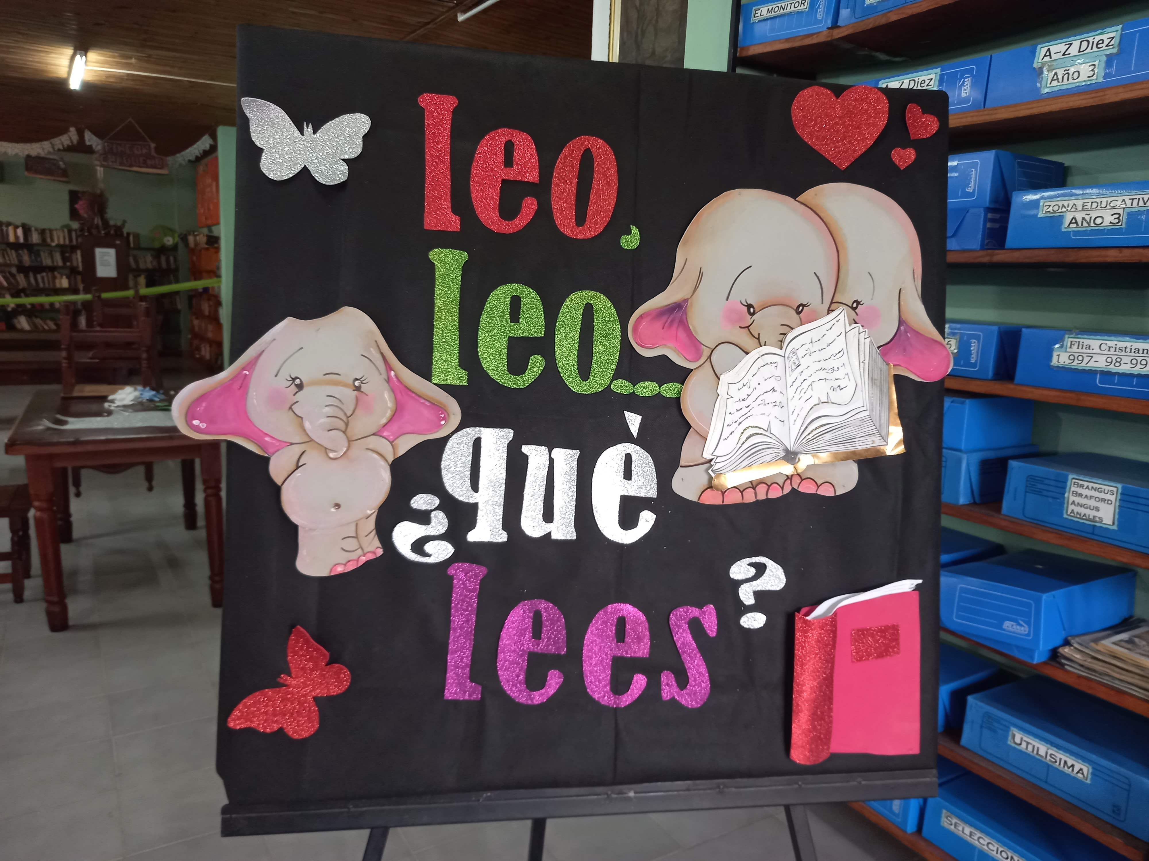 Leo,leo... ¿ qué lees?