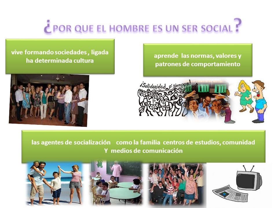 EL HOMBRE COMO SER SOCIAL